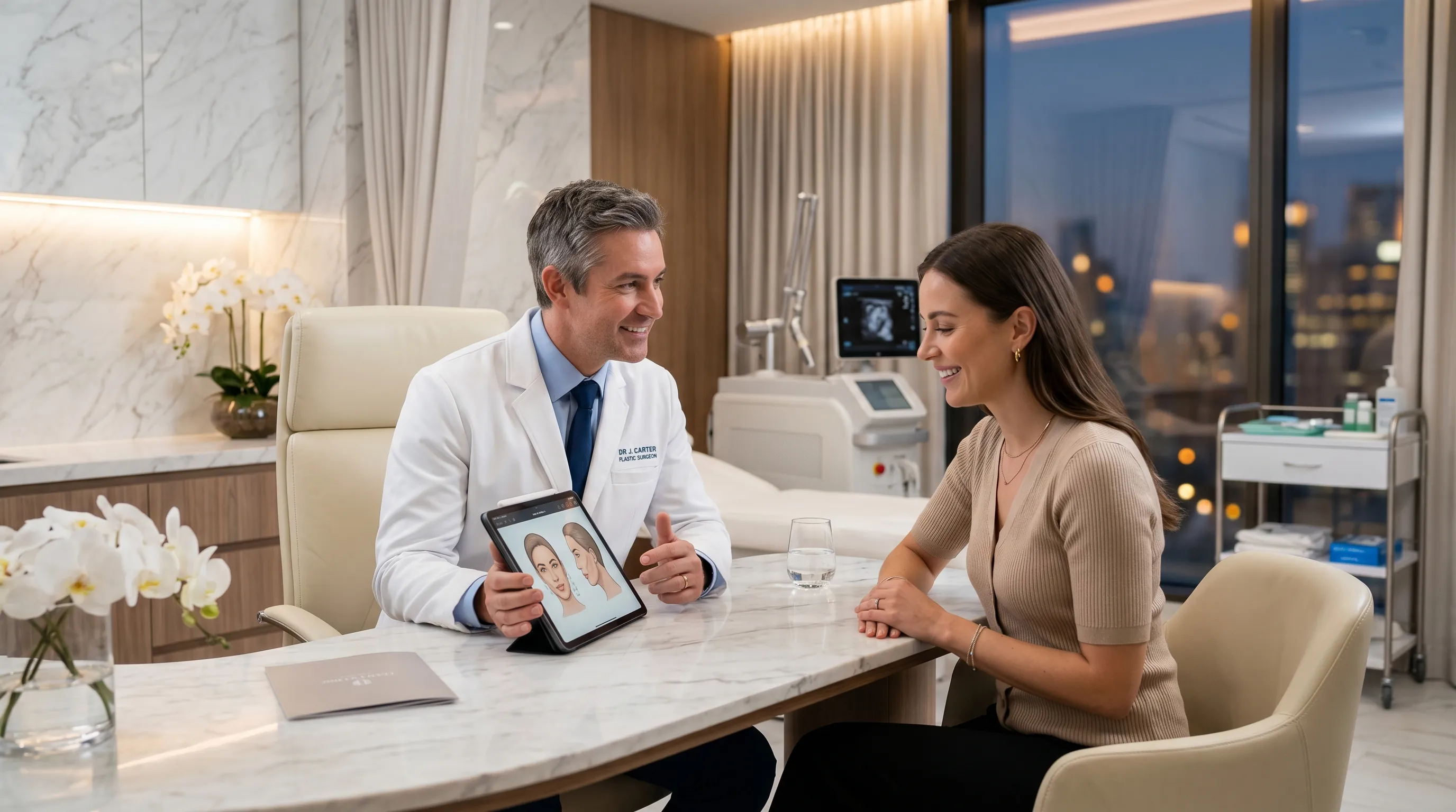 Dr. Tracey Stiles, D.C. conducting examination